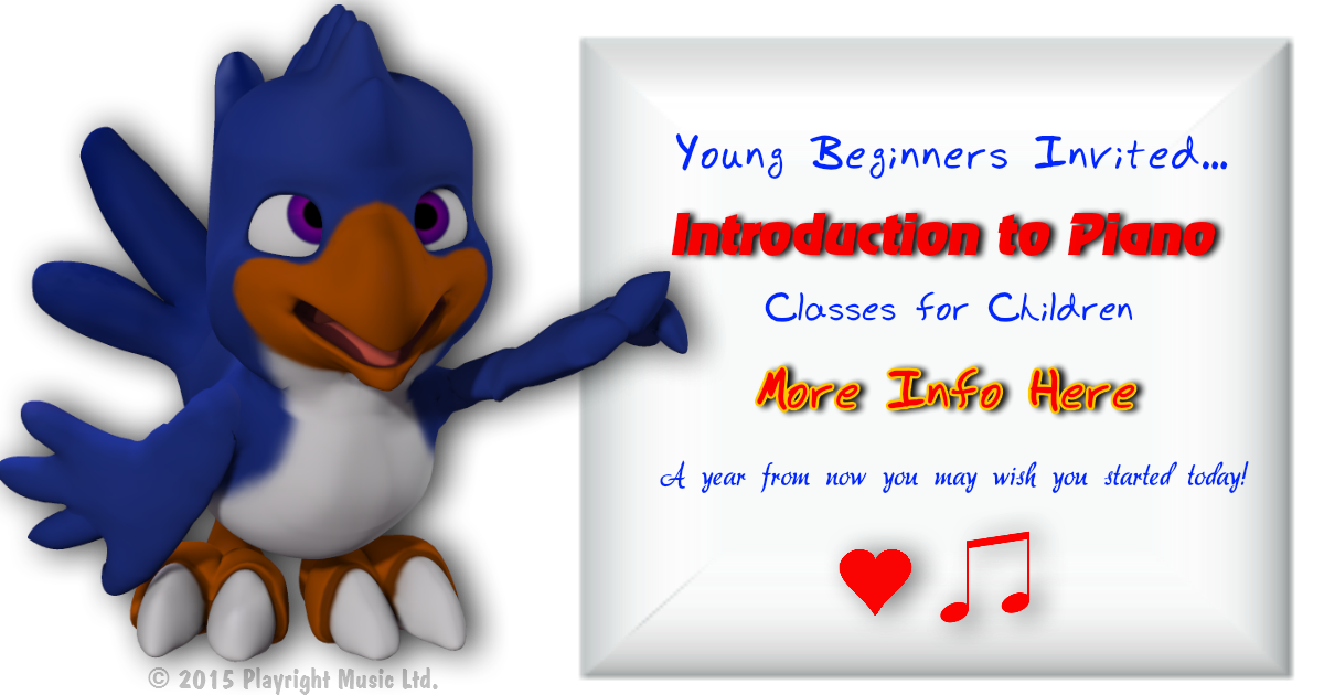 Children invited to Introduction to Piano Classes