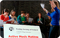 Active Music Making Workshops: Teaching Methods, Conducting and Singing